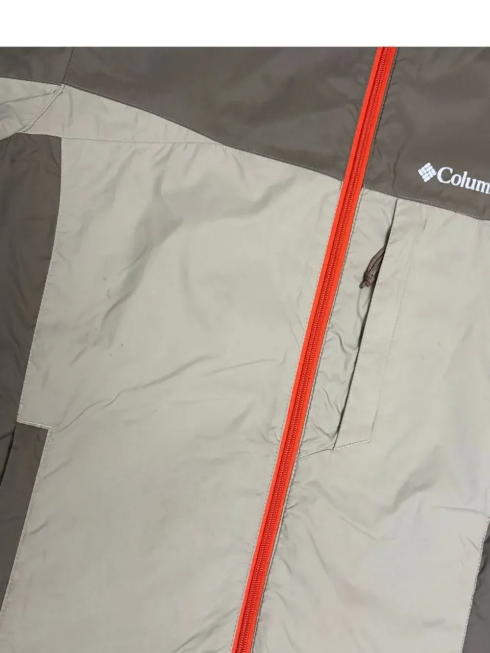 COLUMBIA Waterproof Jacket OMNI-SHIELD Light Windbreaker Coat Mens Medium